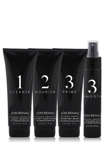 Travel size human hair care kit by Jon Renau